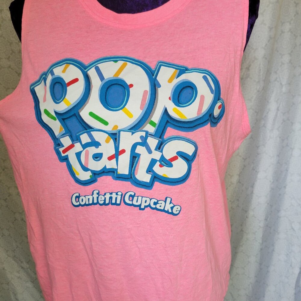 Kelloggs Confetti Pink Tank Top Size L